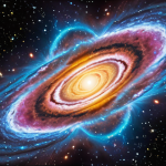 **

A vibrant, swirling depiction of the early universe immediately after the Big Bang. Superimpose stylized representations of the electromagnetic, weak, and strong forces merging into a single, unified force. Use a color palette shifting from distinct, separated colors (representing individual forces) to a bright, unified white light at the center. Include faint, abstract shapes suggestive of nascent galaxies forming in the background. The style should lean towards science visualization with an artistic flair. Add subtle visual hints of SU(5) or SO(10) symmetry diagrams within the energy flows.

**