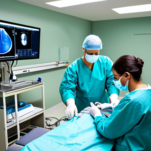 Home 6 로봇 수술과 정밀 의료 기술 - Robotic Surgery**
"A surgical robot performing a delicate procedure, viewed from the perspective of...