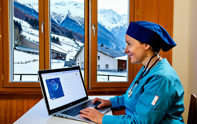 로봇 수술과 정밀 의료 기술 - Precision Medicine Consultation**

"A doctor in a modern French clinic explaining a patient's person...