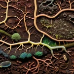 토양 과학과 식량 안보 - **Prompt: The Hidden World Beneath Our Feet**
A vibrant, highly detailed cross-section of health...